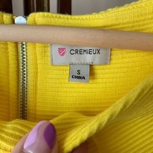 Yellow Cremieux Dress
